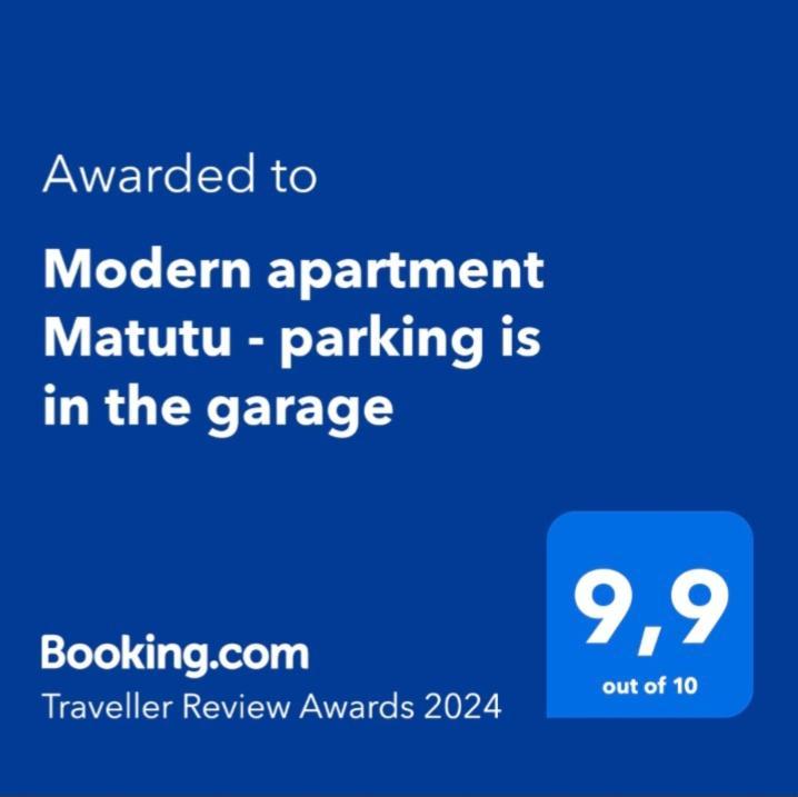 "Modern Apartment Matutu" - Parking Is In The Garage Makarska Kültér fotó